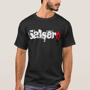 Lönsamt urban Salsero Dancer Modern Teckensnitt T Shirt