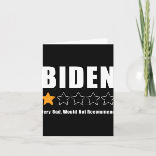 Lönsamt val av kreditbetyg för anti-Biden Pro Trum Kort