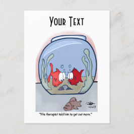 Lönsamt vykort för fiskartikel