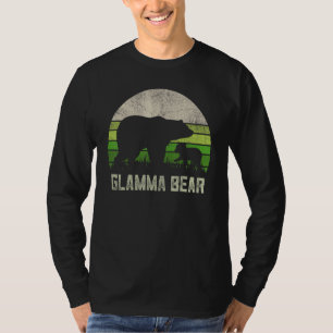 Lönt Glamma Bear från Barnbarn Unge Kids Grandma T Shirt