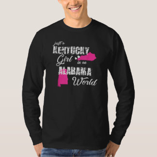 Lönt Kentucky Shirts Bara en Kentucky-flicka i A T Shirt