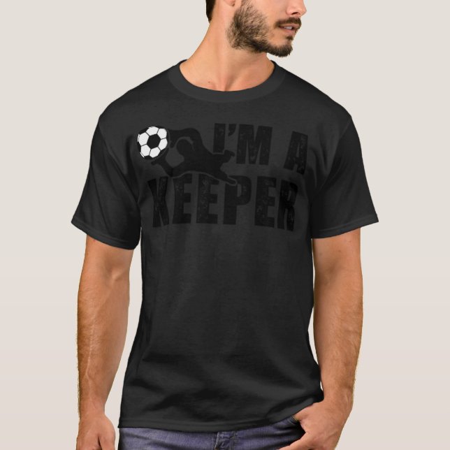 Lony Goal Keeper-soffertgåva för pojkar T Shirt (Framsida)