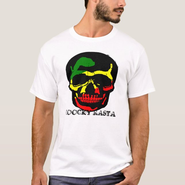 LOOCKY RASTA T SHIRT (Framsida)