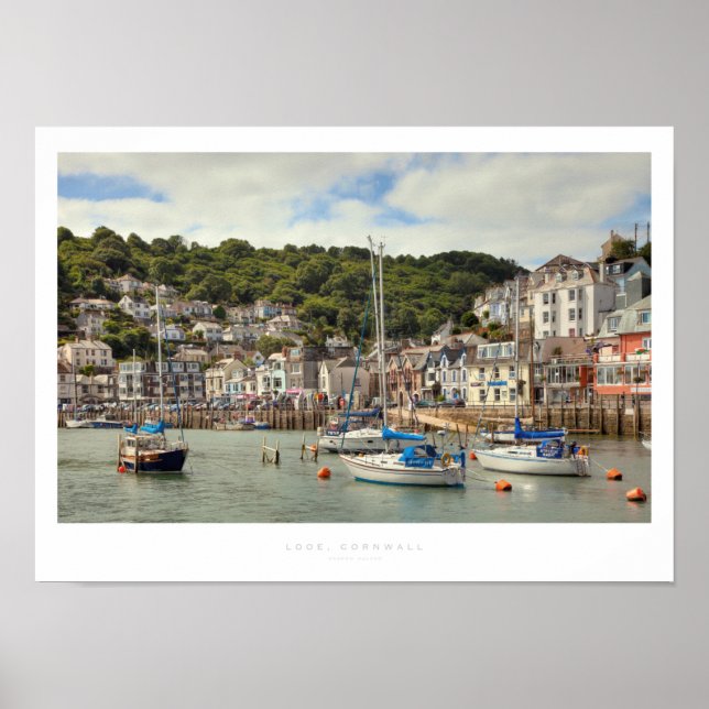 Looe, Cornwall Poster (Framsidan)