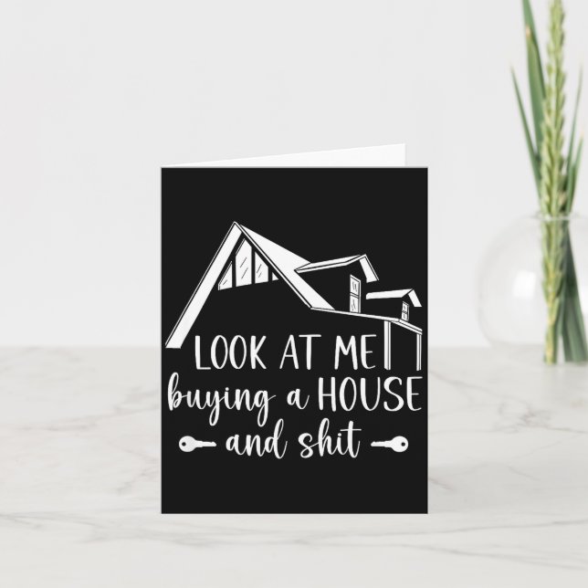 Look At Me Buying A House, First-time Home Owner  Kort (Framsida)
