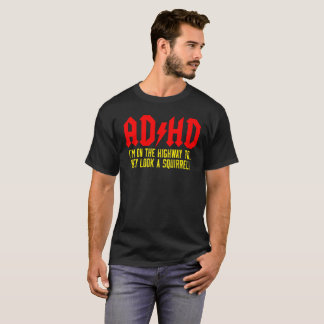Look för ADHD-medvetenhetT-tröja | Hey en ekorre! Tee