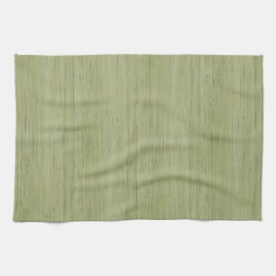 Look för korn för grön bambu för Moss Wood Kökshandduk