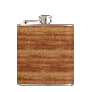Look för korn för lockig Koa Acacia Wood Fickplunta