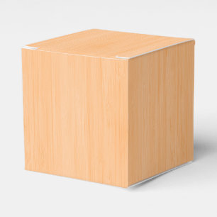 Look för korn för persikabambu Wood Presentaskar