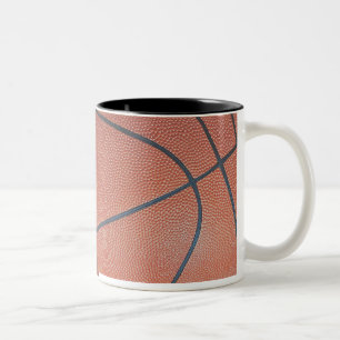 Look för lagSpirit_Basketball struktur Två-Tonad Mugg