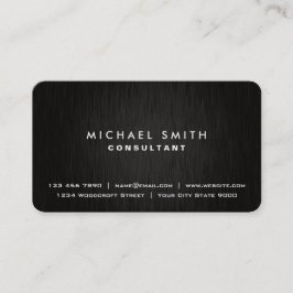 Look för metall för elegant visitkort