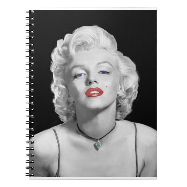 Look MIC01BWRD-V3 av kärleksmaragden Heart.tif Anteckningsbok (Framsidan)