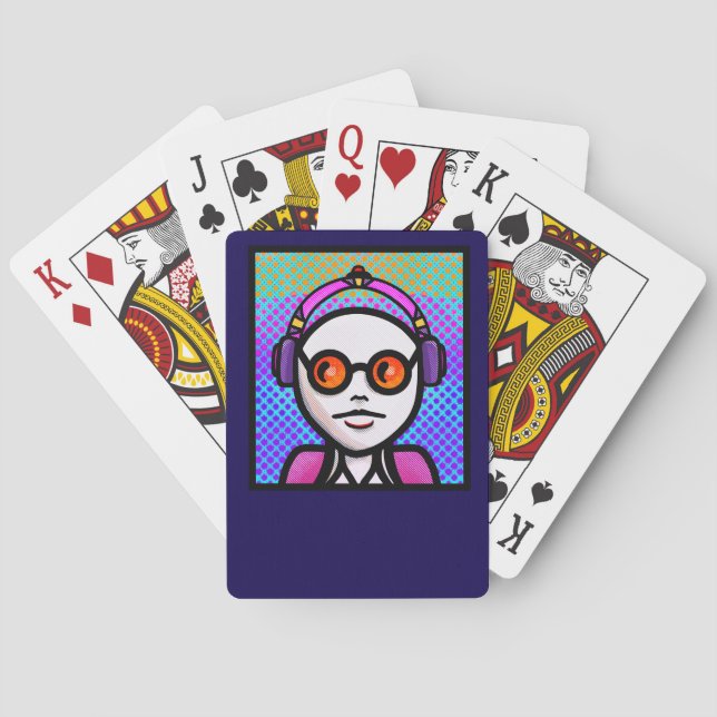 Look See and Shades Poker Cards Casinokort (Baksidan)