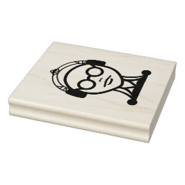 Look See in Shades Wood Art Stamp Stämpel