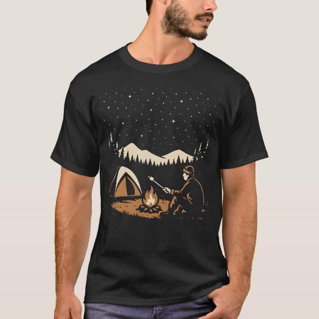 Look Up at the Night Sky T-Shirt (Framsida)
