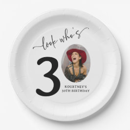 Look Who's 30! Modern Photo 30th Birthday