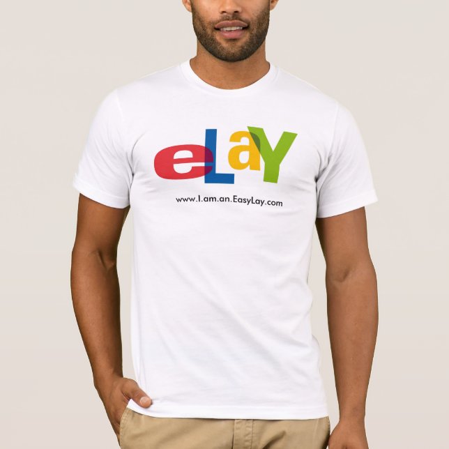 lookalike eLay eBay T-shirt (Framsida)
