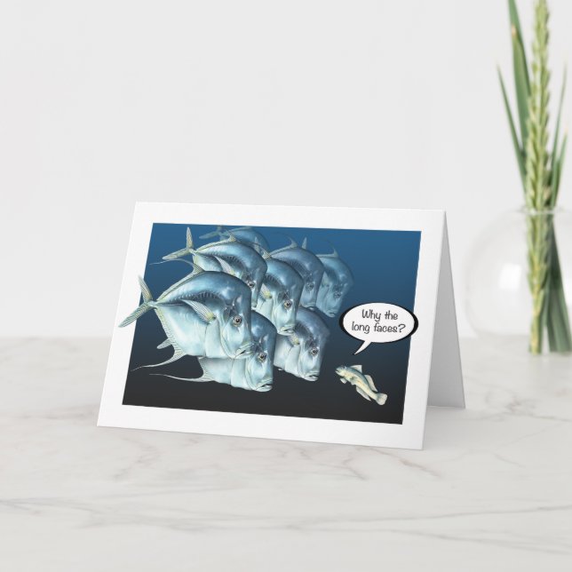 Lookdown Fish kommer att missa ditt kort (Framsida)