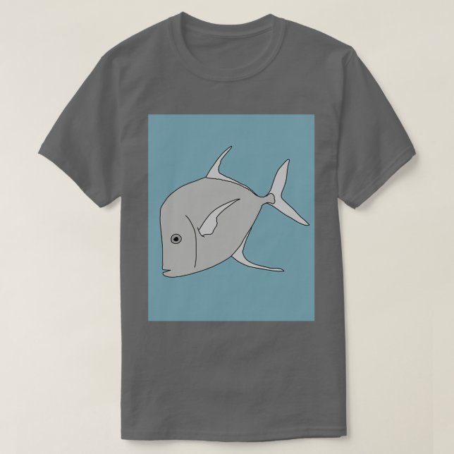 Lookdown-fisk T Shirt (Design framsida)