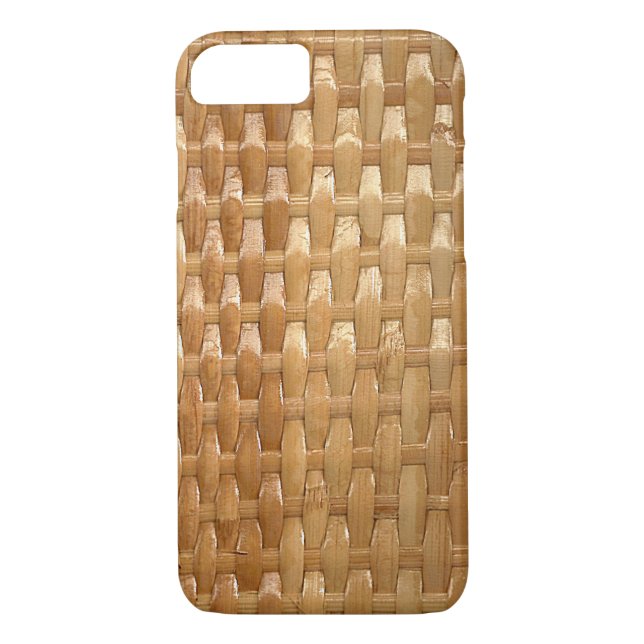 Looken av LacquergnäggandeBasketweave struktur Case-Mate iPhone Skal (Baksida)