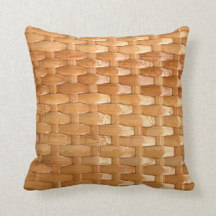 Looken av LacquergnäggandeBasketweave struktur Kudde