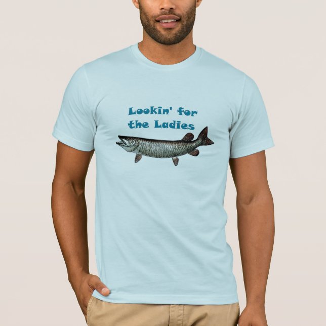Lookin för damerna t-shirt (Framsida)