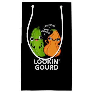Lookin Gourd Funny Veggie Pun Mörk BG