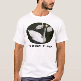 Lookin på mig svan t shirt