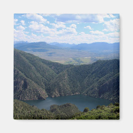 Looking Down at the Gunnison Magnet