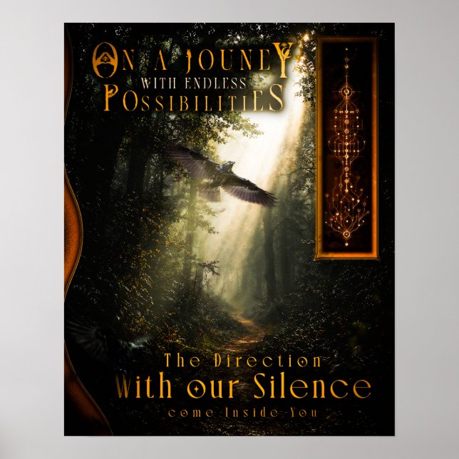 Looking for Peace − The Direction for the Journey Poster (Framsidan)