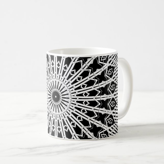 Looking Glass Mandala Kaffemugg (Framsida höger)