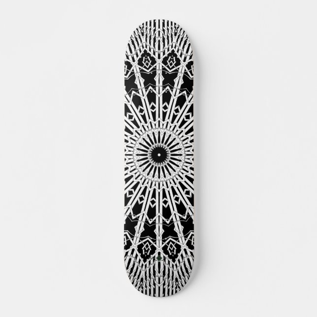 Looking Glass Mandala Mini Skateboard Bräda 18,5 Cm (Framsida)