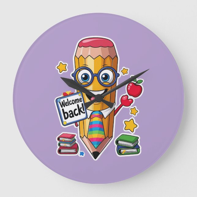 Looking Sharp – Welcome Back! Stor Klocka (Framsida)