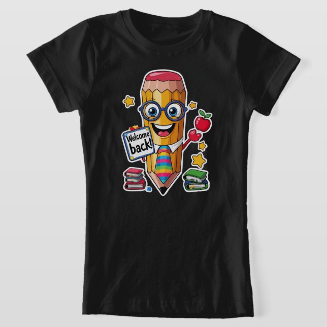 Looking Sharp – Welcome Back! T Shirt (Laydown)