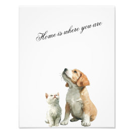 Looking Up at You – Home Is Where You Are Fototryck