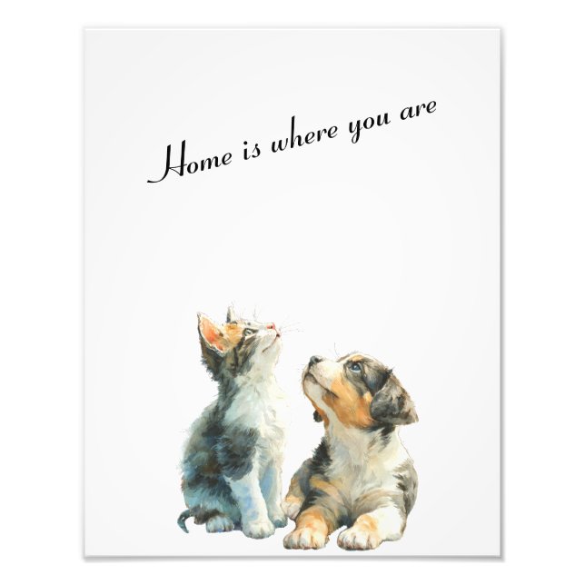 Looking Up at You – Home Is Where You Are-vol2 Fototryck (Framsidan)