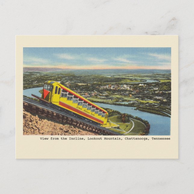 Lookout Mountain, Chattanooga Tennessee Vykort (Framsida)