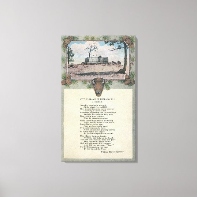 Lookout Mountain, Colorado Canvastryck (Framsida)