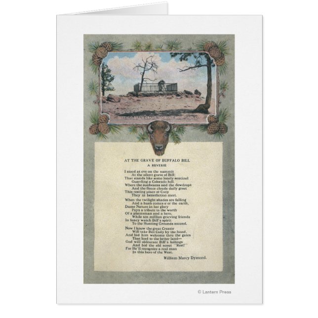 Lookout Mountain, Colorado Hälsningskort (Framsidan)