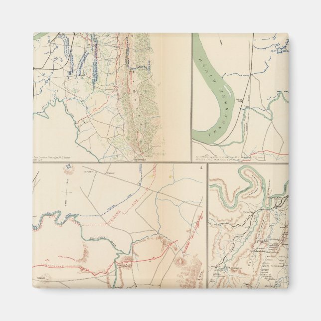 Lookout Mountain, Tennessee Magnet (Framsidan)