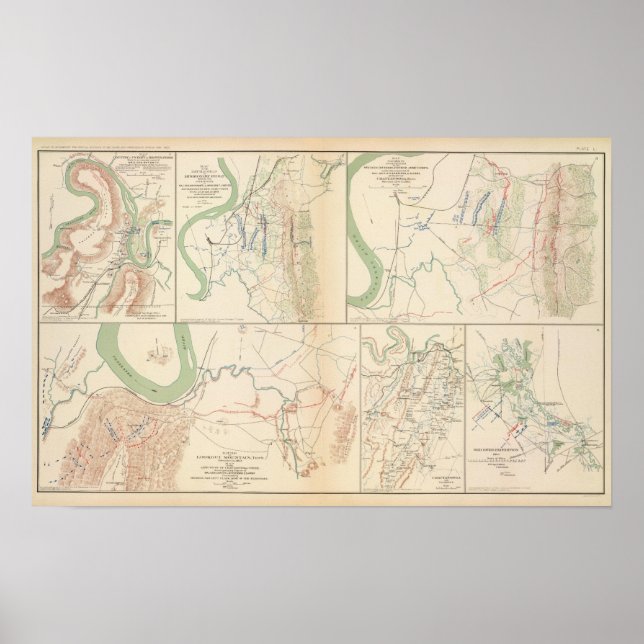 Lookout Mountain, Tennessee Poster (Framsidan)