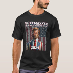 Looksmaxxing Votemaxxer Mewing and Mogging Tour 20 T Shirt