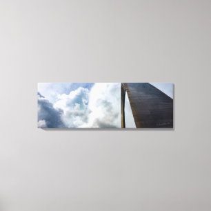 Lookup Gateway Arch St.Louis MO   36x12 2X-arbetsy Canvastryck