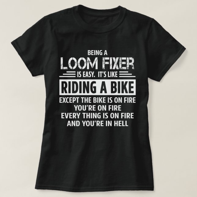 Loom Fixer T Shirt (Design framsida)