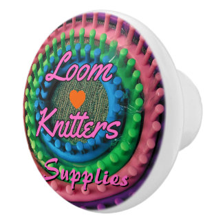 Loom knitters-rum knopp