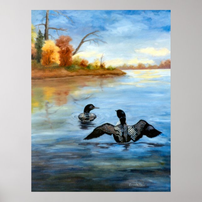 Loon Dance II Poster (Framsidan)