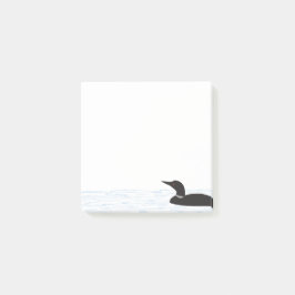 Loon design post-it block