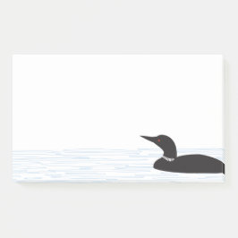 Loon design post-it block