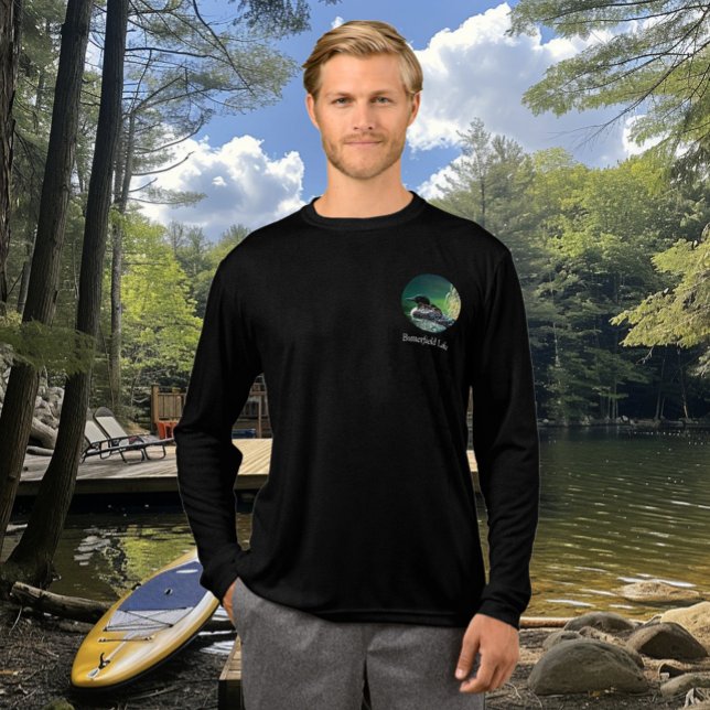 Loon Family Butterfield Lake T Shirt (Skapare uppladdad)