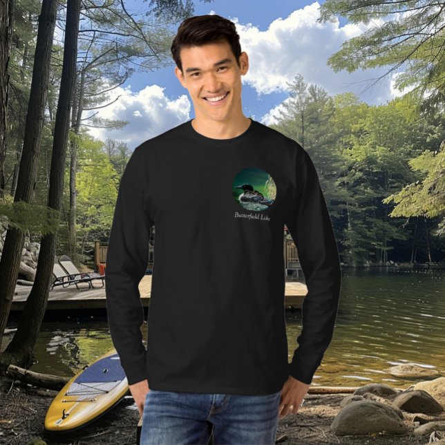 Loon Family Butterfield Lake T Shirt (Skapare uppladdad)